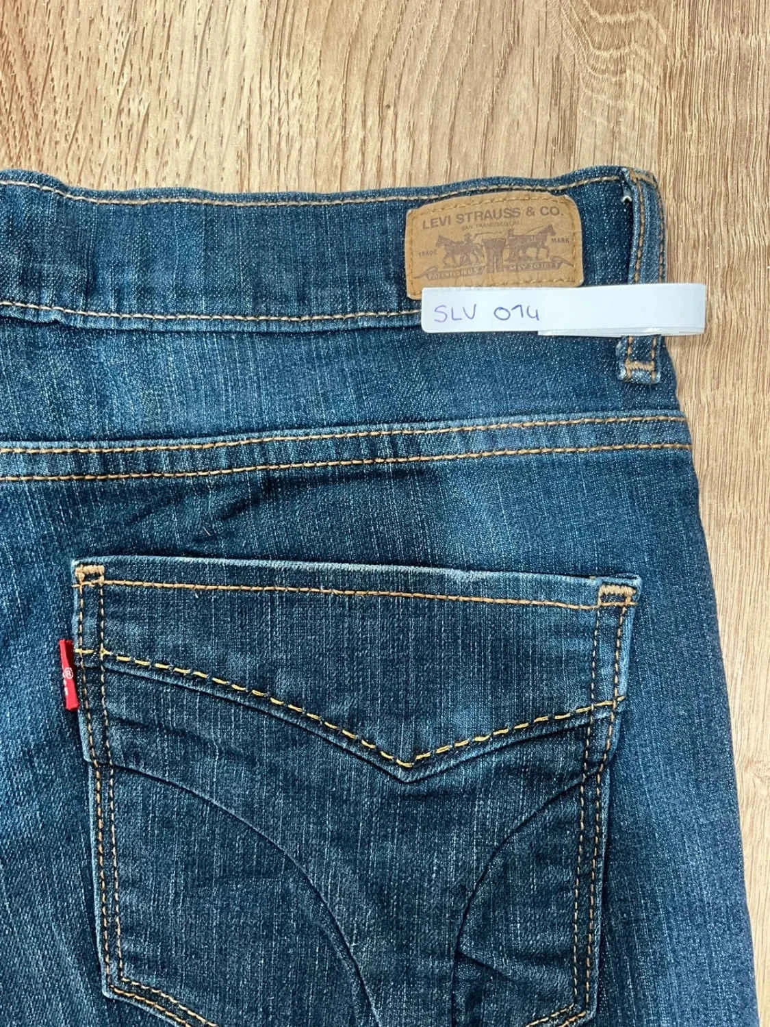 Short Levi's 512 Perfectly Slimming 12 Femme Bleu foncé Slv014 – photo 10